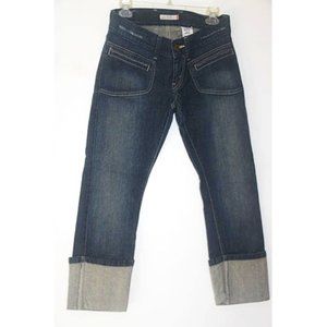 Levi's Cuffed Distredded Jeans size 5